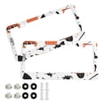 thumbnail image 1 of Aluminum License Plate Frame 2 Pack Car Exterior Accessory Car Tag Holder for Front Rear Plates Cars Decor Halloween Cute Doodle, 1 of 6