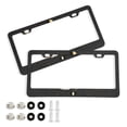 thumbnail image 1 of Aluminum License Plate Frame 2 Pack Car Exterior Accessory Car Tag Holder for Front Rear Plates Cars Decor Moon Phases with Flowers and Stars, 1 of 7