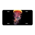 thumbnail image 1 of Aluminum License Plate - Jellyfish Ride, 1 of 1