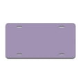 thumbnail image 1 of Aluminum License Plate - Solid Lavender, 1 of 1