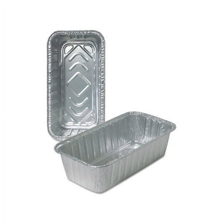 Aluminum Loaf Pans, 2 lb, 8.69 x 4.56 x 2.38, 500/Carton Aluminum Loaf Pans, 2 lb, 8.69 x 4.56 x 2.38, 500/Carton