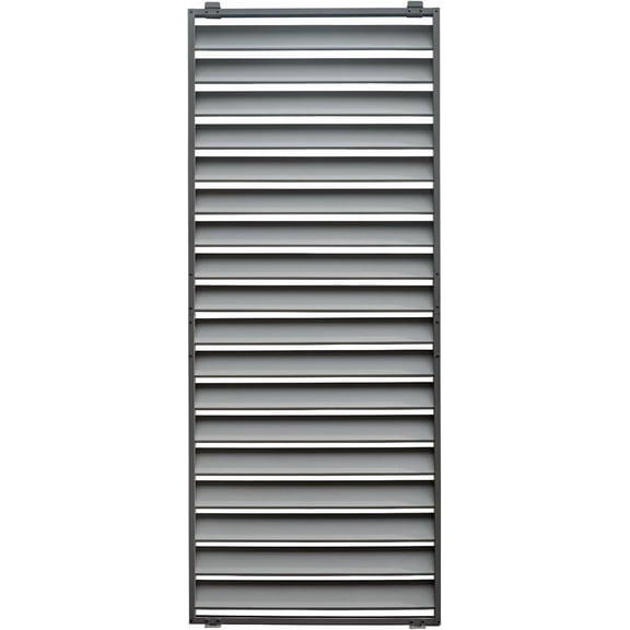 Aluminum Louvered Pergola Privacy Screen | Weather-resistant panel with flexible installation