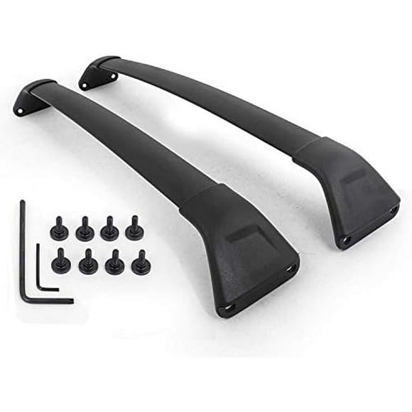 Aluminum Luggage Roof Rack Cross Bars for 2017-2024 Mazda CX-5 CX5 Pair Set Black