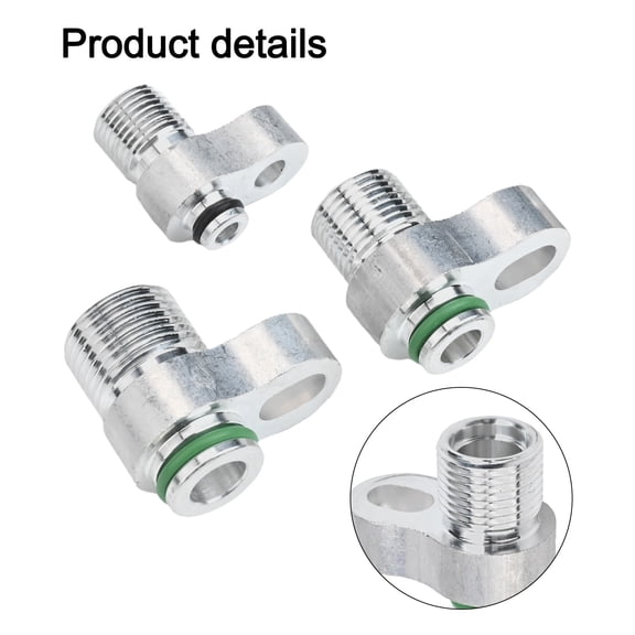 Aluminum Made Car Ac Fitting Adapter For Enhanced Vehicle Compatibility