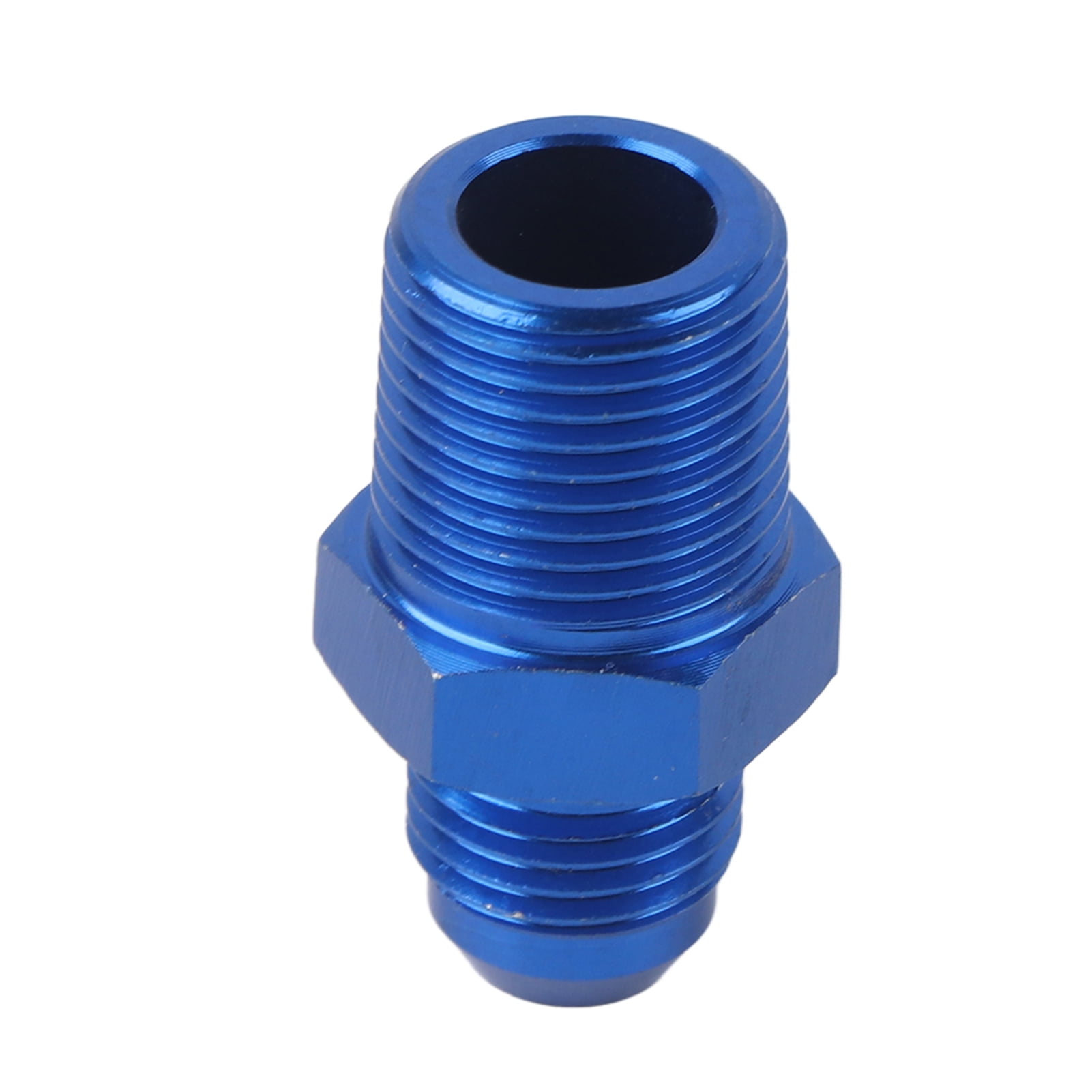 Aluminum Male Flare AN6 To 3 8 NPT Straight Fuel Oil Fitting Adapter aluminum-male-flare-an6-to-3-8-npt-straight-fuel-oil-fitting-adapter