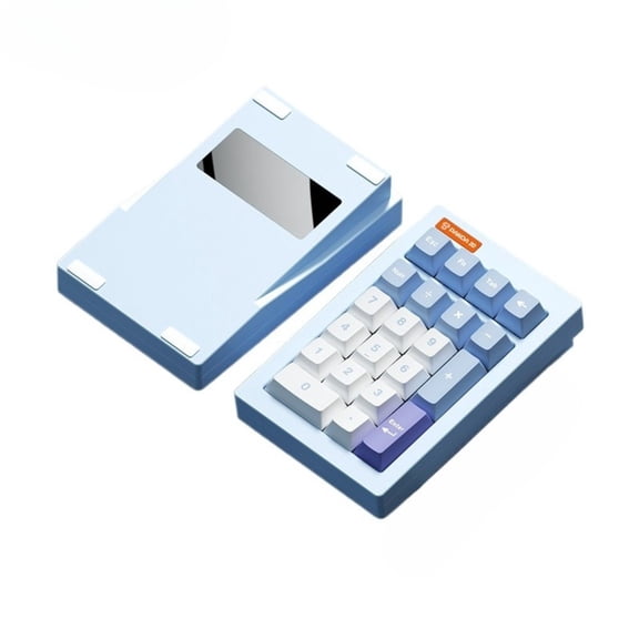 Aluminum Mechanical Numpad, PANDA20 Triple-Mode (Bluetooth/Wired) Number Pad for Laptop and Desktop - Compatible with ROG Azoth Keyboard