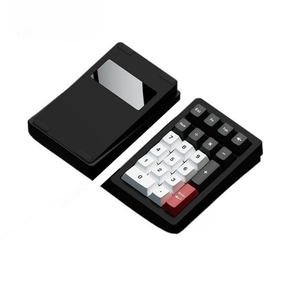 Aluminum Mechanical Numpad, PANDA20 Triple-Mode (Bluetooth/Wired) Number Pad for Laptop and Desktop - Compatible with ROG Azoth Keyboard