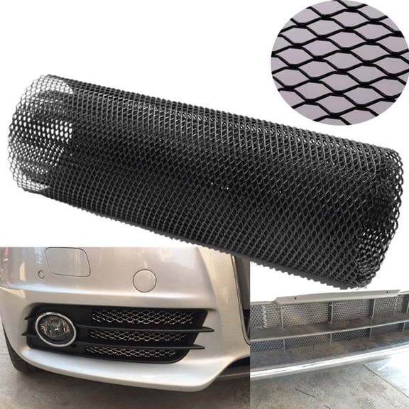 Aluminum Mesh Grill Cover Vehicle Opening Car Bumper Hood Vent Grille Net 8x25mm