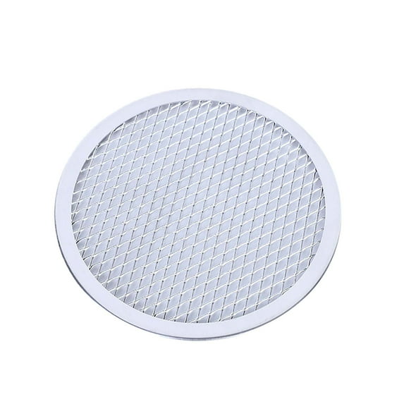 Aluminum Mesh Pizza Pan | Thickened Baking Circle for Crispy Crust | Even Heat Distribution | Hand Wash Only | 1 Count