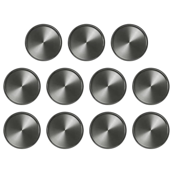 Aluminum Metal Circa Discs Binder Rings for Discbound Notebooks System, 11 Pack, 1 1/2-Inch Platinum