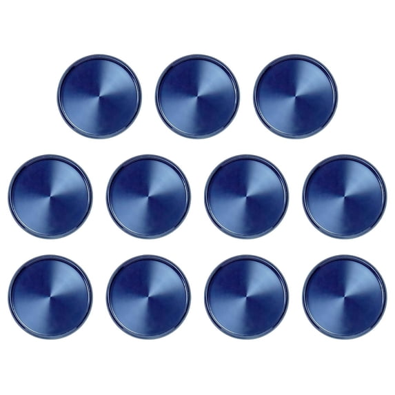 Aluminum Metal Circa Discs Binder Rings for Discbound Notebooks System, 11 Pack, Cobalt 1 1/2-Inch
