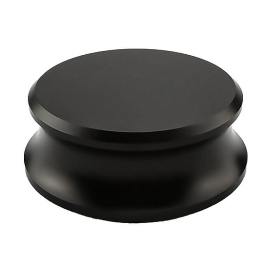 Aluminum Metal Vinyl Record Weight Stabilizer Disc Balanced Clamp for Turntable LP Record Player Accessories(Black),1 x Record Stabilizer,Black