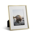 thumbnail image 1 of Aluminum Metal and Glass Single Picture Frame 8x10, 1 of 7