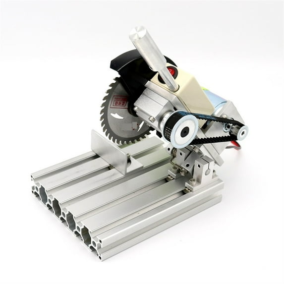 Aluminum Miniature Table Saw High Precision Cutting Machine DIY Model Saws Precision Carpentry Chainsaw For Woodwork ,Efficient Cutting