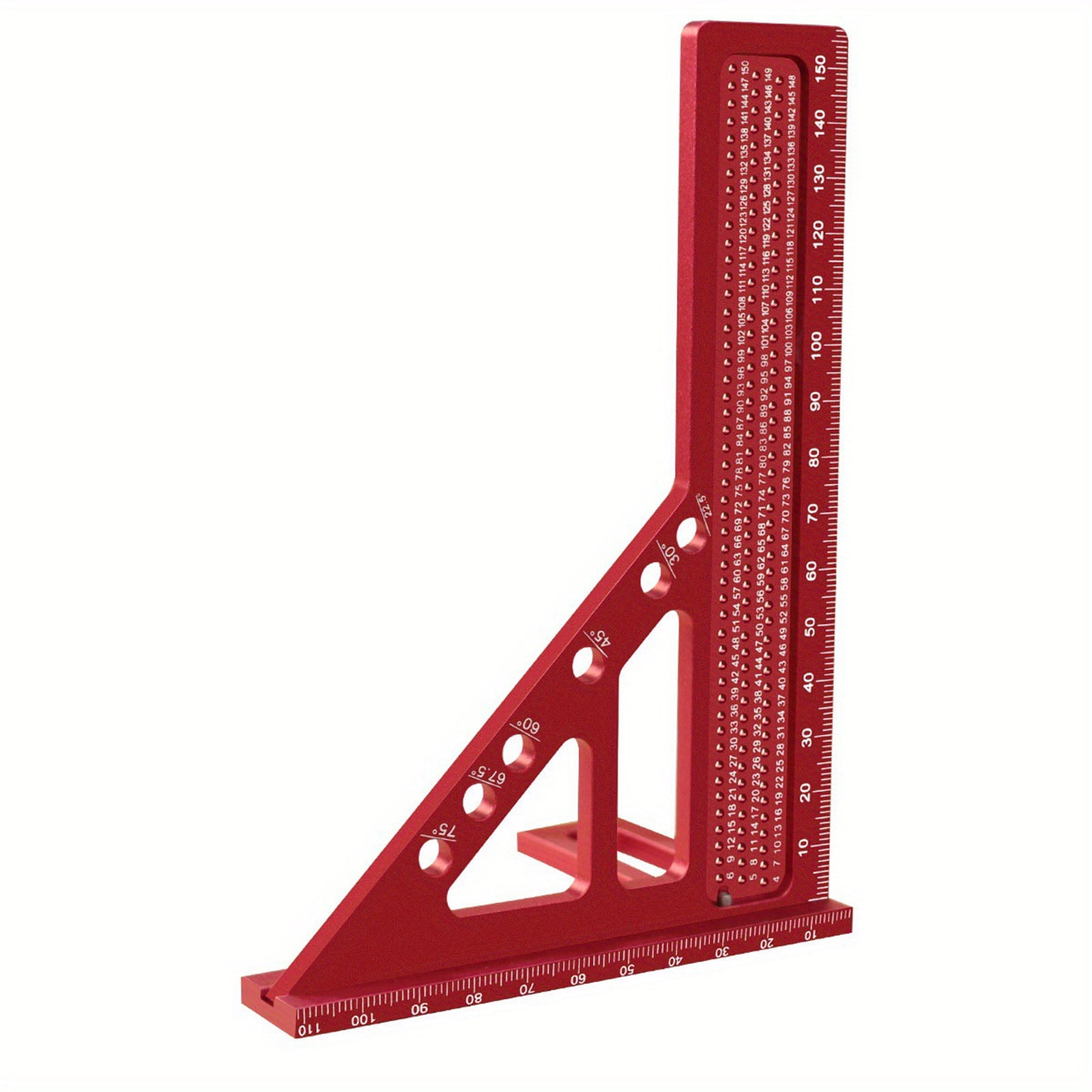 Aluminum Miter Triangle Layout Measuring Tool Measuring Ruler ...