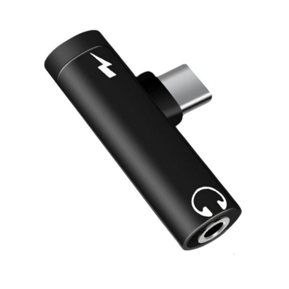 Aluminum Mixture Type CREATE to 3.5mm Earphones Device Link Double Purpose Link