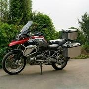 Aluminum Motorcycle Pannier Storage Side Case + Mounts for BMW R1200GS 2014-2018/ R1250GS 2019-2021