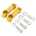 thumbnail image 1 of Aluminum Motorcycle Risers Extension Bracket Adapter Base Screw Support Rack, Provide Rear View for Bike, 1 of 8