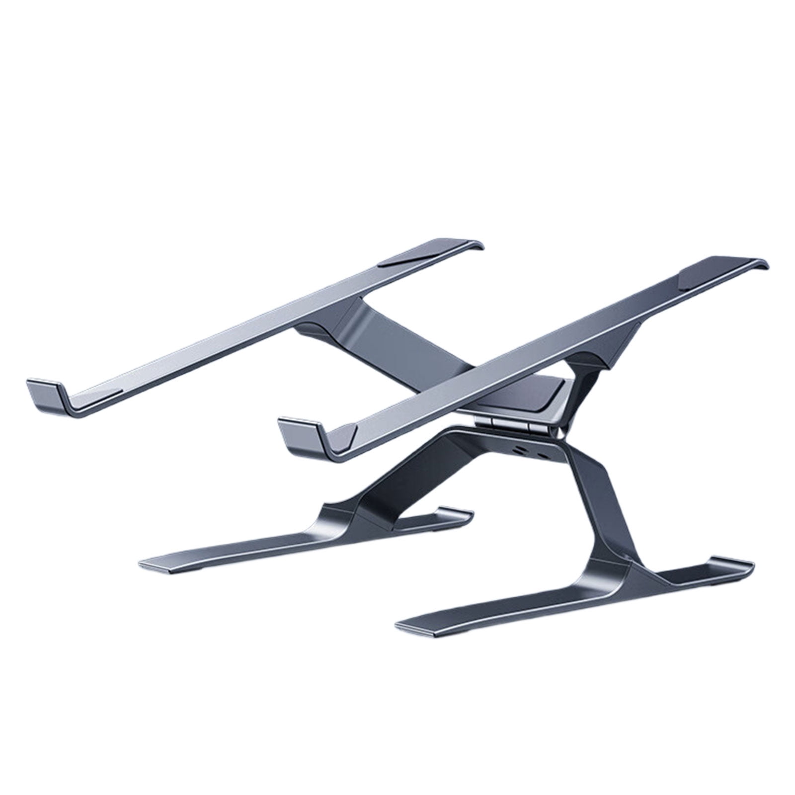 Aluminum Notebook Stand Angles Adjustment Lightweight Foldable For Optimaled Airflows Cooling Notebook Holder
