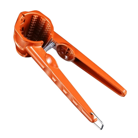 Aluminum Nut Cracker Double Opening Design Nonslip Handle Easy Operations Walnuts Pecan Plier Clip For Home Kitchens
