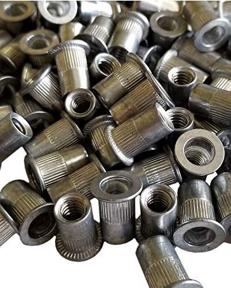 Aluminum Nutserts Rivet Nut Rivnut Nutsert 100 Pcs Aluminum Rivet