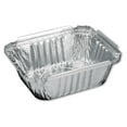 thumbnail image 1 of Aluminum Oblong Container 1-lb Capacity 4.56 x 5.56 x 1.63 Silver 1000/Carton 205930, 1 of 6