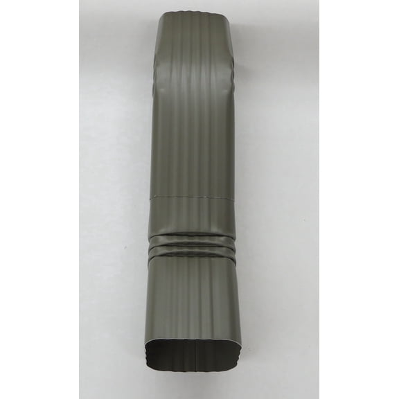 Aluminum Offset Downspout Elbow (2x3 A, BRONZE)
