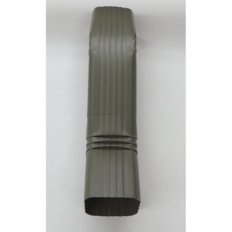 Downspout Elbow 3x4 Aluminum Offset Elbow - 30 Degree B Style Gutter ...