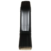 Aluminum Offset Downspout Elbow 3x4 A, BLACK