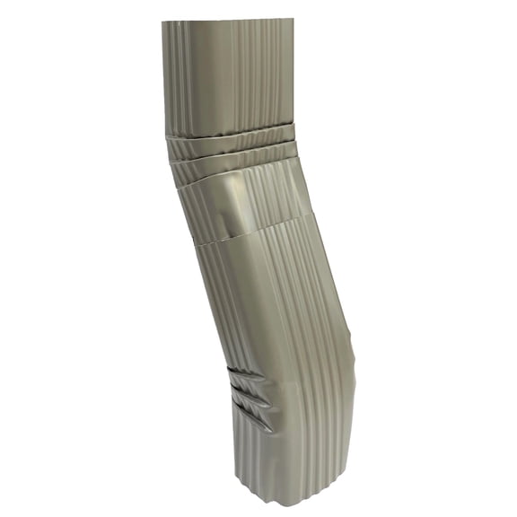 Aluminum Offset Downspout Elbow (3x4 A, BRONZE)