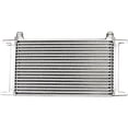 thumbnail image 1 of Aluminum Oil Cooler 11 inch Core 19 Row AN8 Fitting, 1 of 4