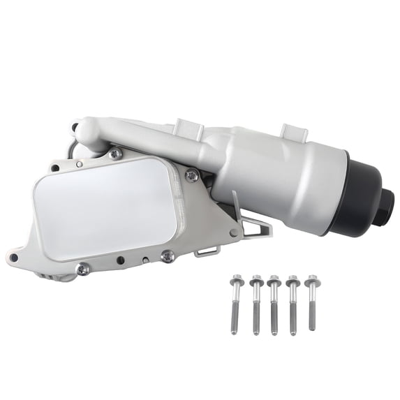 Aluminum Oil Cooler Filter Housing Assembly For 2014-19 Mini Cooper BMW Aluminum Oil Cooler Filter Housing Assembly For 2014-19 Mini Cooper BMW