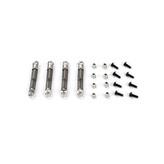 Aluminum Oil-Filled Shock Set, MSA-1E - 4 Piece