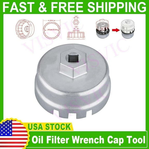 Aluminum Oil Filter Wrench Cap Tool for Toyota Corolla,Matrix,Prius Lexus CT200