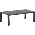 Aluminum Outdoor Patio Coffee Table All Weather Outdoor Metal Coffee