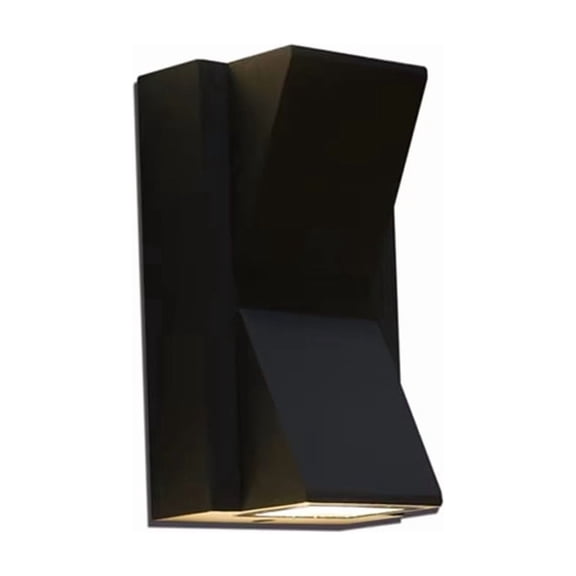 Aluminum Outdoor Wall Light - 85-265V AC, 2-Head Waterproof LED for Patio, Front Door, and Entryway