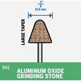 thumbnail image 1 of Aluminum Oxide Grinding Stone - Single Pack — Residential Use, Standard Application, 1 of 2
