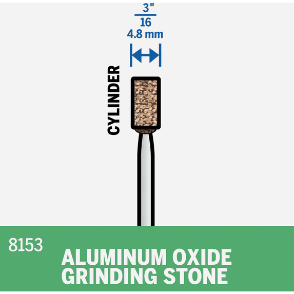 Aluminum Oxide Grinding Stone - Single Pack — Residential Use, Standard Application