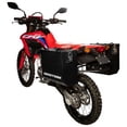 thumbnail image 1 of Aluminum Panniers with Pannier Racks Medium Black Compatible With Honda CRF300L 2021-2022, 1 of 5