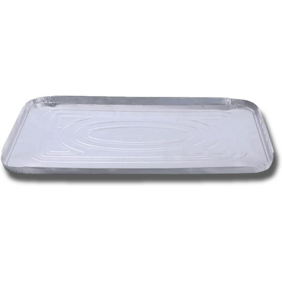Aluminum Pans 9x13 Disposable Foil (100, Half Size Lids)