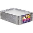 thumbnail image 1 of Aluminum Pans Half Size Textured Cookie Sheet 15 Count Durable Nonstick Baking Sheets 15.87" x 11" - Sheet Pan, Baking Tray, Cookie Sheets, Foil pans, Foil trays, Sheet Baking Pans, 1 of 5