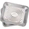thumbnail image 1 of Aluminum Pans Trays 9"x13" inch Half Size Disposable Containers - Pack of 10 Recyclable Pans for Cooking Baking Storing Serving - Reusable Oven Air Fryer and Freezer Safe pan, 1 of 7