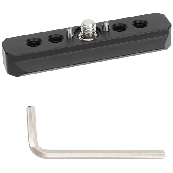 High Strength Camera Safety Rails with 1/4in Screw For DSLR Camera Cage Mount Accessories Photography Studio Equipment