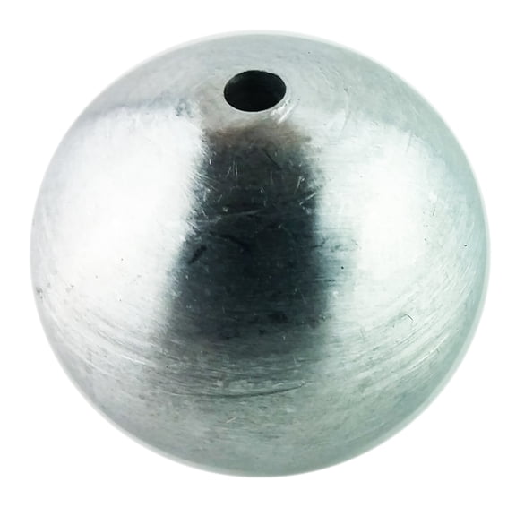 Aluminum Physics Ball, 25mm (1 in.), Drilled