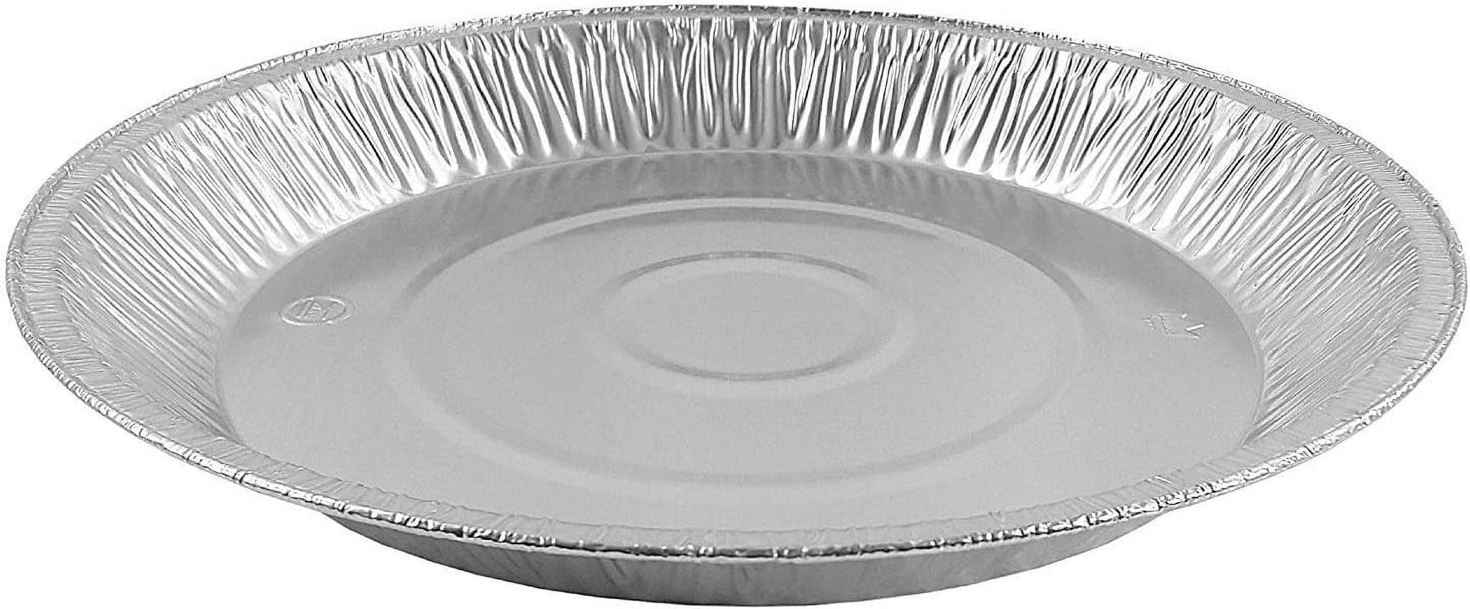 Aluminum Pie ExtraDeep Disposable Tin Plates (Pack Of 12)