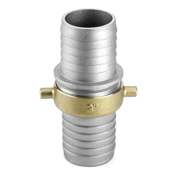2inch Aluminum Male Female Threaded Pipe Joint with Threaded Link for Plumbing