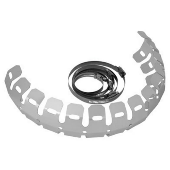 Aluminum Pipe Guard Silver for KTM 150 SX 2009-2019