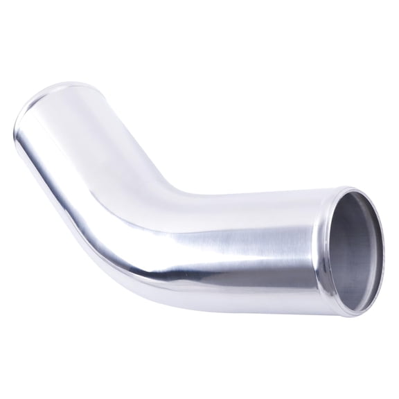 Aluminum Pipe Tube Intercooler Hose 45 Degree 38mm(1.5"), 6061 Aluminu Air Intake Tube, Length 11.8" (300mm), Thickness 2 mm