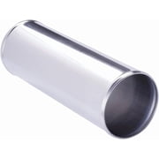 Aluminum Pipe Tube Intercooler Hose OD102mm4", 6061 Aluminu Air Intake Tube, Length 11.8" 300mm, Thickness 2mm Silver Aluminum Alloy Exhaust Pipe