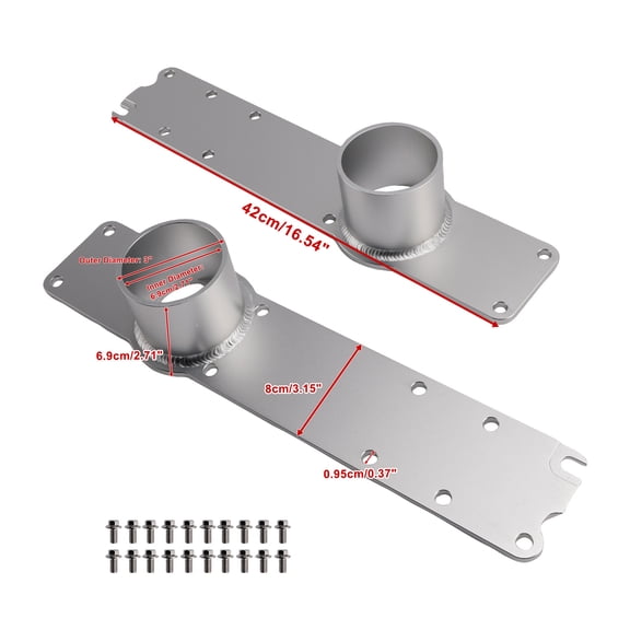 Aluminum Plenum Intake Manifold With Bolt Fit For Ford Powerstroke 7.3L 99.5-03